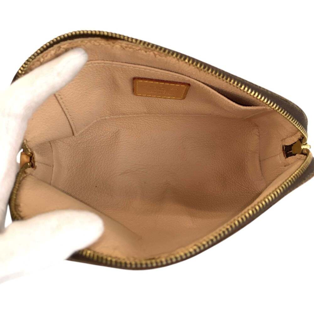 LOUIS VUITTON Brown Monogram Pochette Pouch - Picture 8 of 10